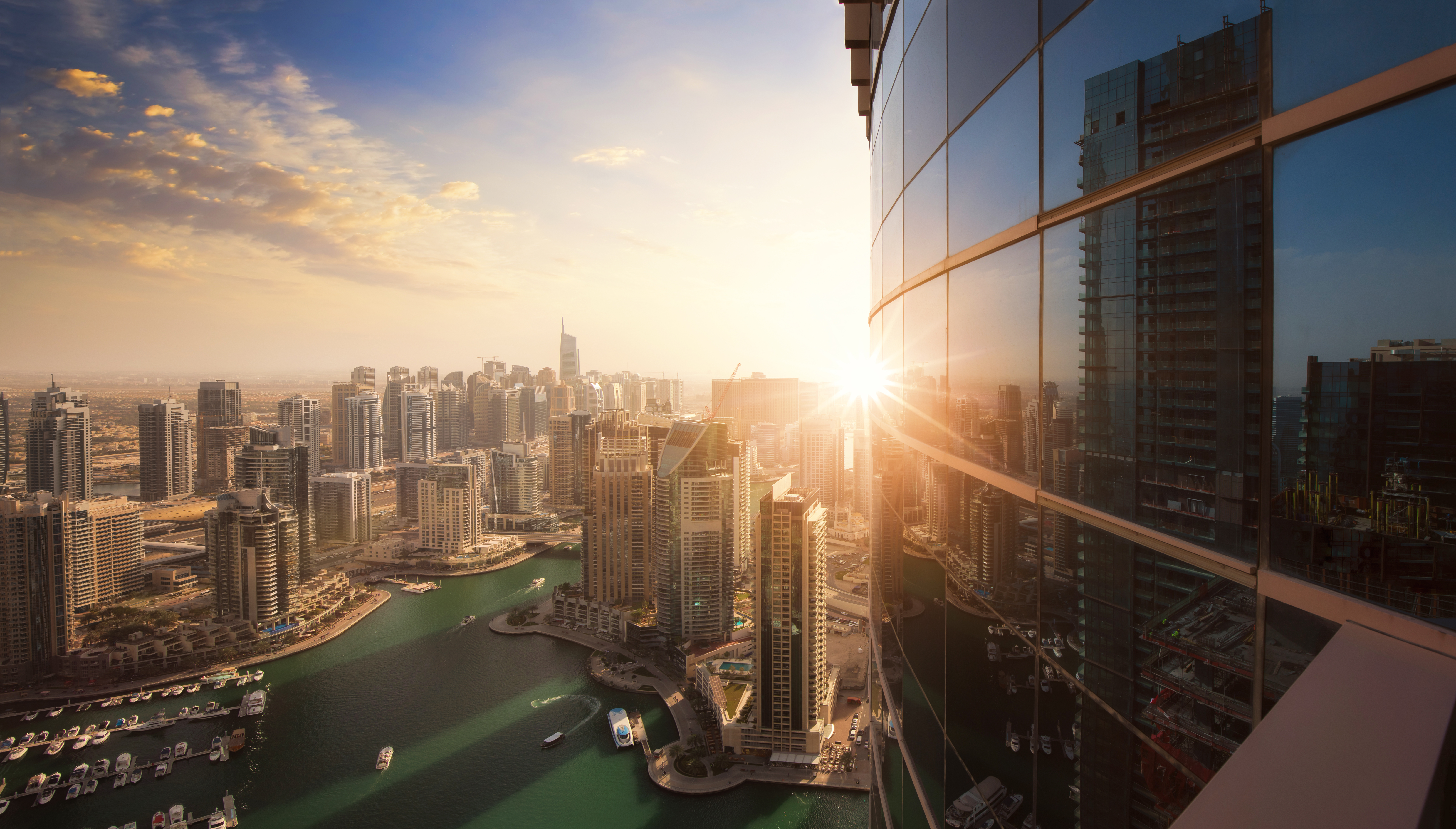 Dubai skyline representing portfolio-scale real estate exposure