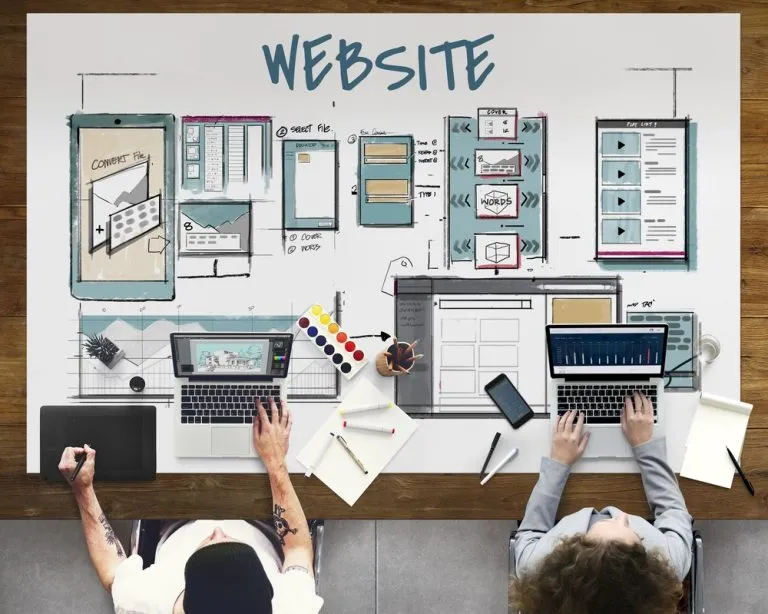 Modern skyline representing polished digital presence